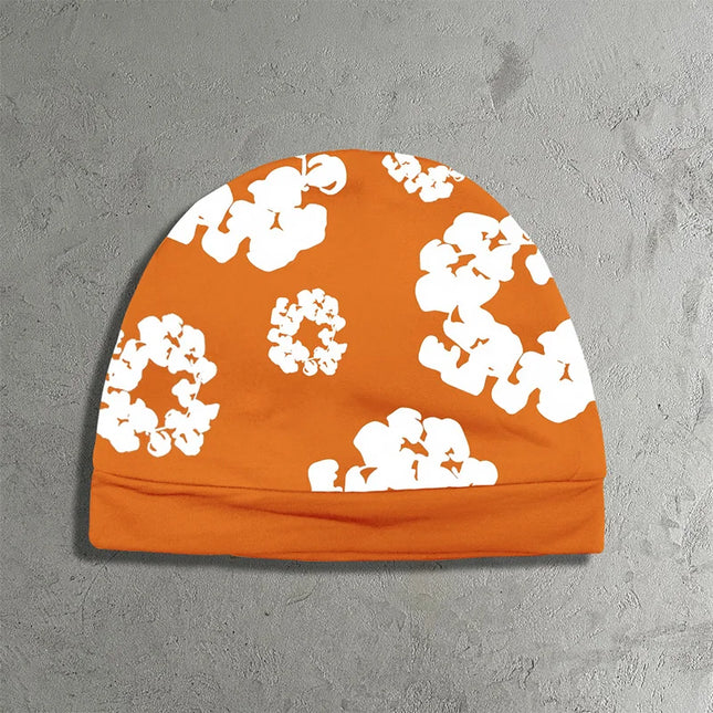 Unisex Double-Layer Pullover Hat Orange Hats