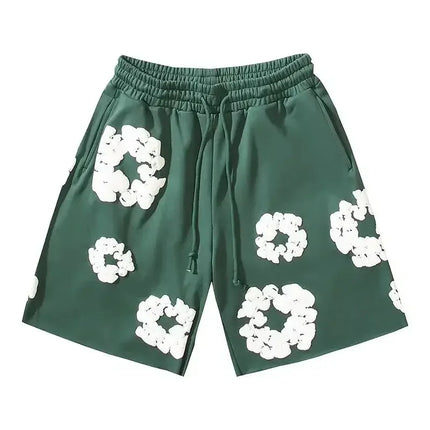 Denim Tears Floral Shorts Pant Green Shorts
