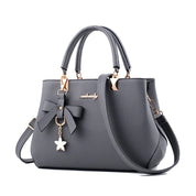 Elegant Women's Messenger Bag with Flower Pendant Shoulder Bags
