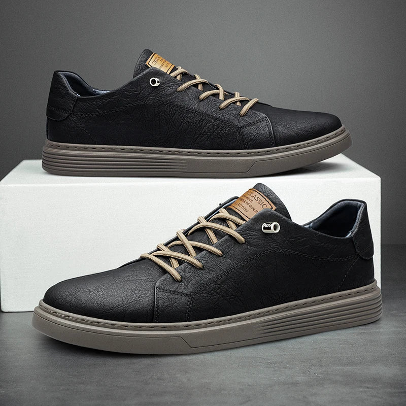 OXFORDS LEATHER TRAINERS Men Shoes