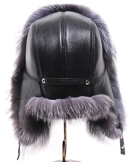 Faux Fur Hat – Unisex Winter Ear Flap Trapper Hat Hats