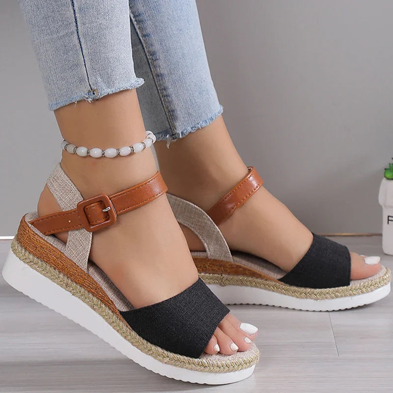 Isla – Summer Wedge Sandals Sandals