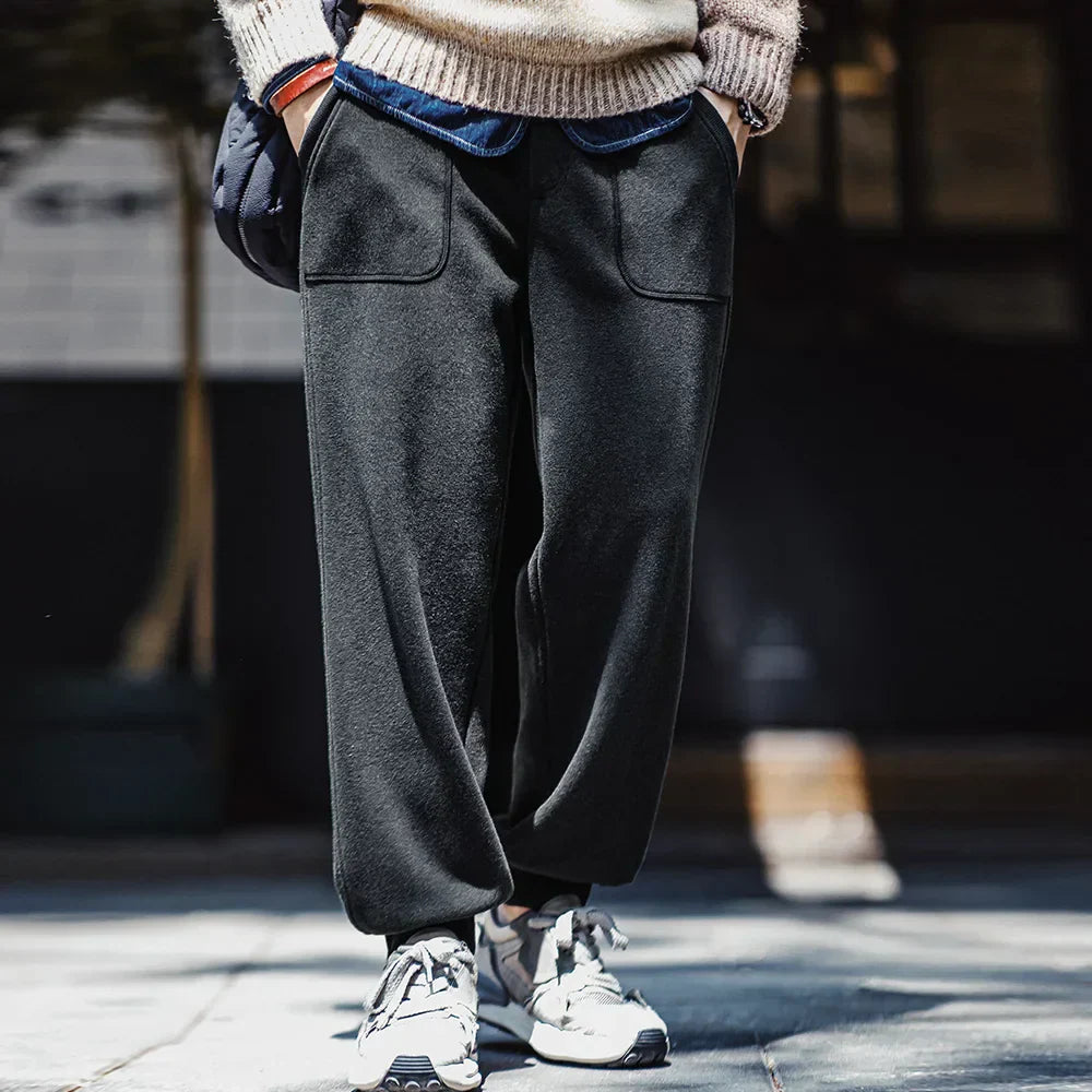 Plush Relax Pants Black