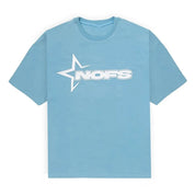 Men’s Summer Breathable Two-Piece Sports Set – T-Shirt & Shorts for Running & Gym Blue T-shirt Two-Piece Sports Set