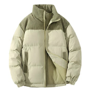 Corduroy Puffer Jacket Sage Jacket & Coats