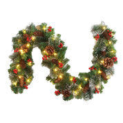 Festive Berry Garland – Xmas Decor Accent Red berry Accessories