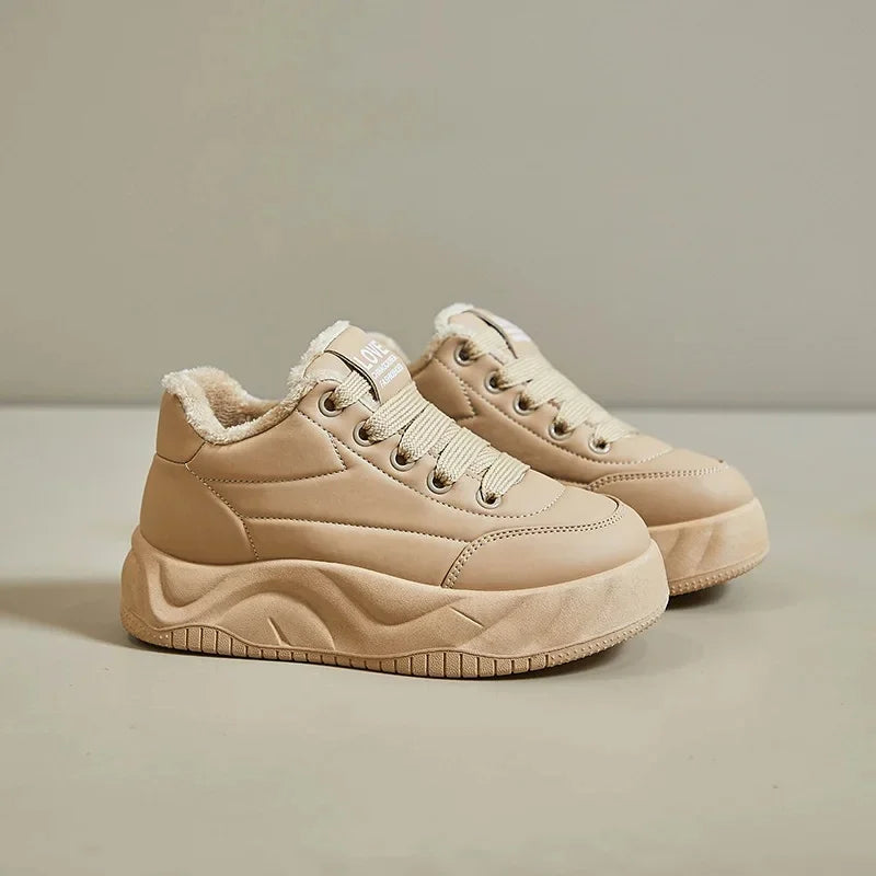 Cressida™ | Casual Warm Fleece-Lined Shoes for Autumn Khakis Shoes & Sandals