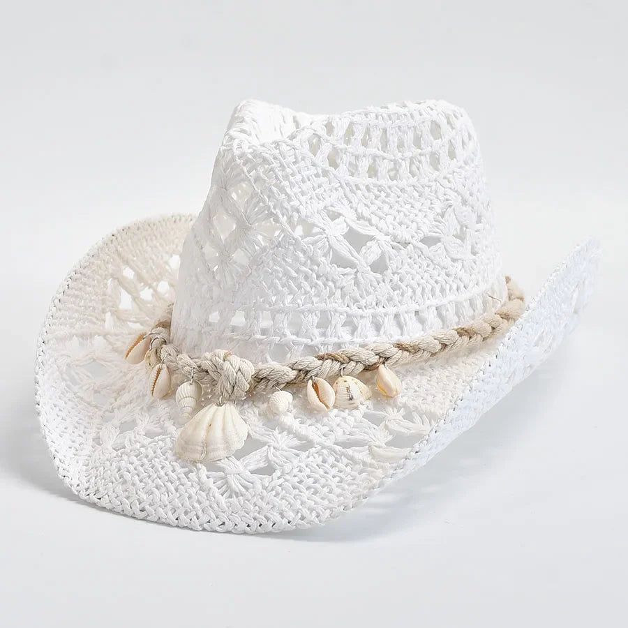 Coastal Seashell Straw Hat Hats