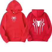 Spider Print Casual Hoodie 4 Hoodie