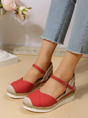 Courtney | Women's Closed Toe Wedge Sandals Shoes & Sandals
