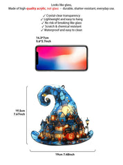 Spooky Witch Hat Halloween Hanging Ornament Halloween Decorations