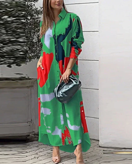 Kirsten | Casual dress Green Dresses