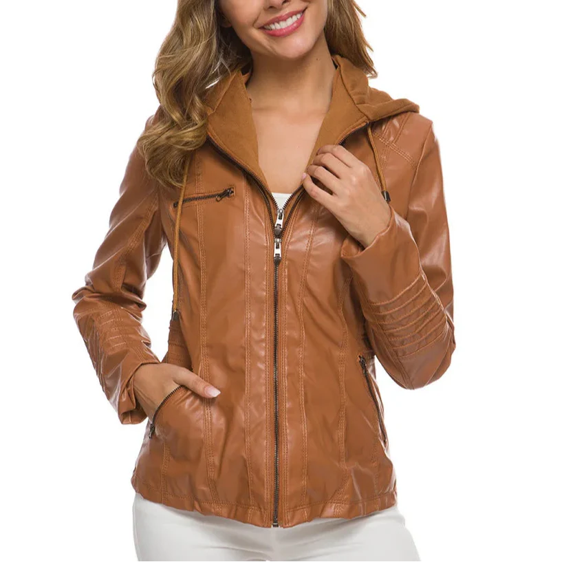 Harriet™ | Refined Classic Leather Jacket Jackets