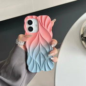 Cascade Gradient Case – 3D Ombre iPhone Cover Pink Phone Case