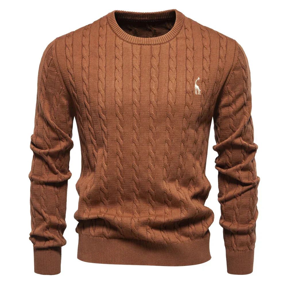 Winston | Premium Men's Sweater Light Brown Sweater