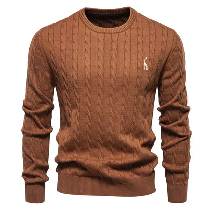 Winston | Premium Men's Sweater Light Brown Sweater