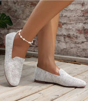 Sadie™ | Cool Moccasin Orthopedic Shoes White Shoes & Sandals
