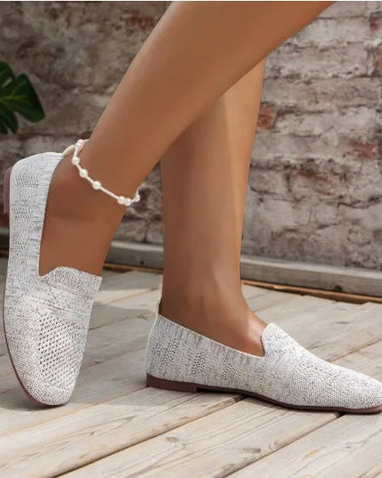 Sadie™ | Cool Moccasin Orthopedic Shoes White Shoes & Sandals