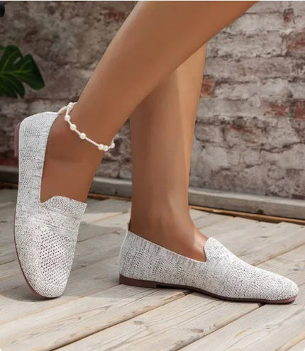 Sadie™ | Cool Moccasin Orthopedic Shoes White Shoes & Sandals