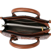 Vintage Crocodile Leather Designer Handbag Handbags