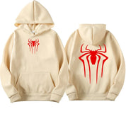 Spider Print Casual Hoodie 6 Hoodie