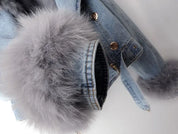 Eliza | Elegance Denim & Fur Jacket Eliza | Elegance Denim & Pelz Jacke - €64