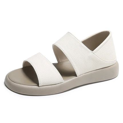 Yasmine™ | Bunion-Friendly Sandals Beige Shoes & Sandals