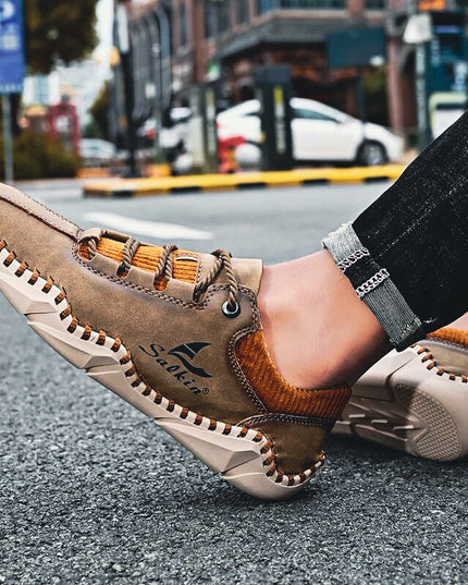 The Salkin™ Genuine Leather Italian Shoes Shoes
