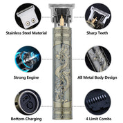 Retro T9 Precision Electric Hair Trimmer Men's Accessories