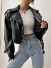 Louise | Casual Women's Leather Jacket kleding