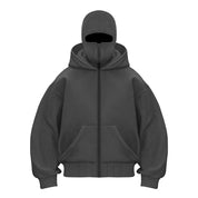 Benj | Urban Tactical Mask Hoodie Dark Gray Jackets