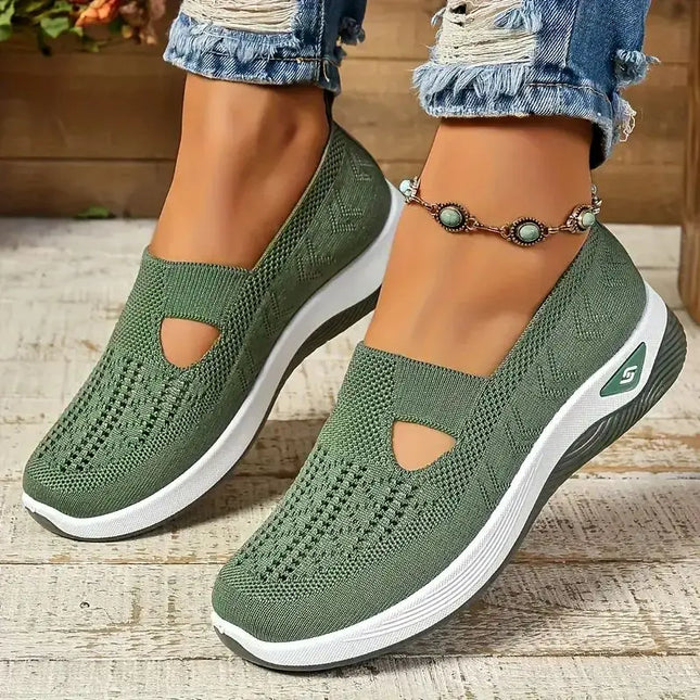 Maya™ - Breathable Knit Sneakers Sandals