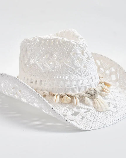 Coastal Seashell Straw Hat Hats