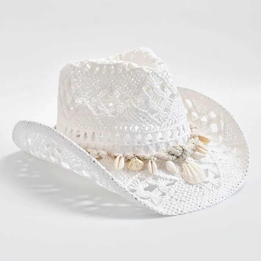 Coastal Seashell Straw Hat Hats