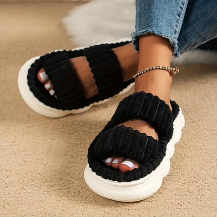 DreamCloud Slippers Black Women's Footwear