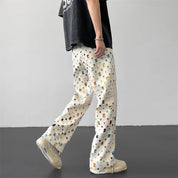 Mosaic - Straight Fit Pants Pants