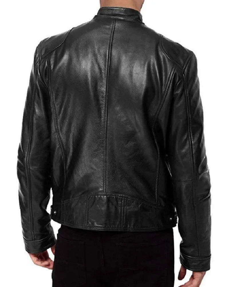 Jett™ | Men's Classic Leather Jacket Jackets