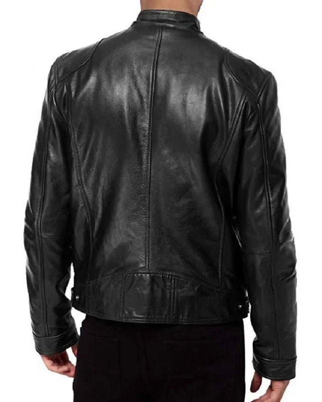 Jett™ | Men's Classic Leather Jacket Jackets