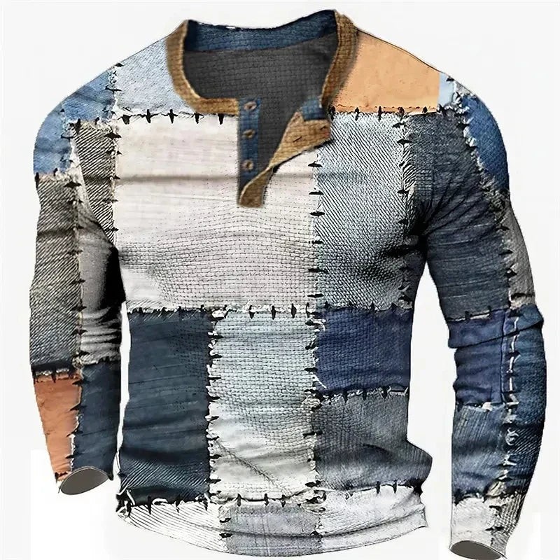 Stylish Retro Sweater Men's Sweaters