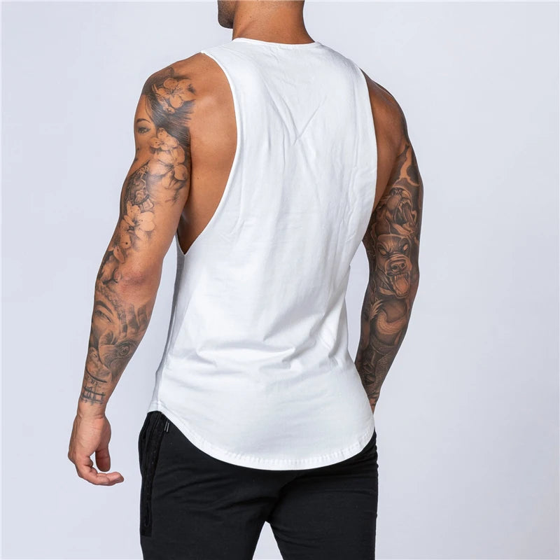 Men's Breathable Cotton Gym Tank Top - OKOHOKO™ FASHION