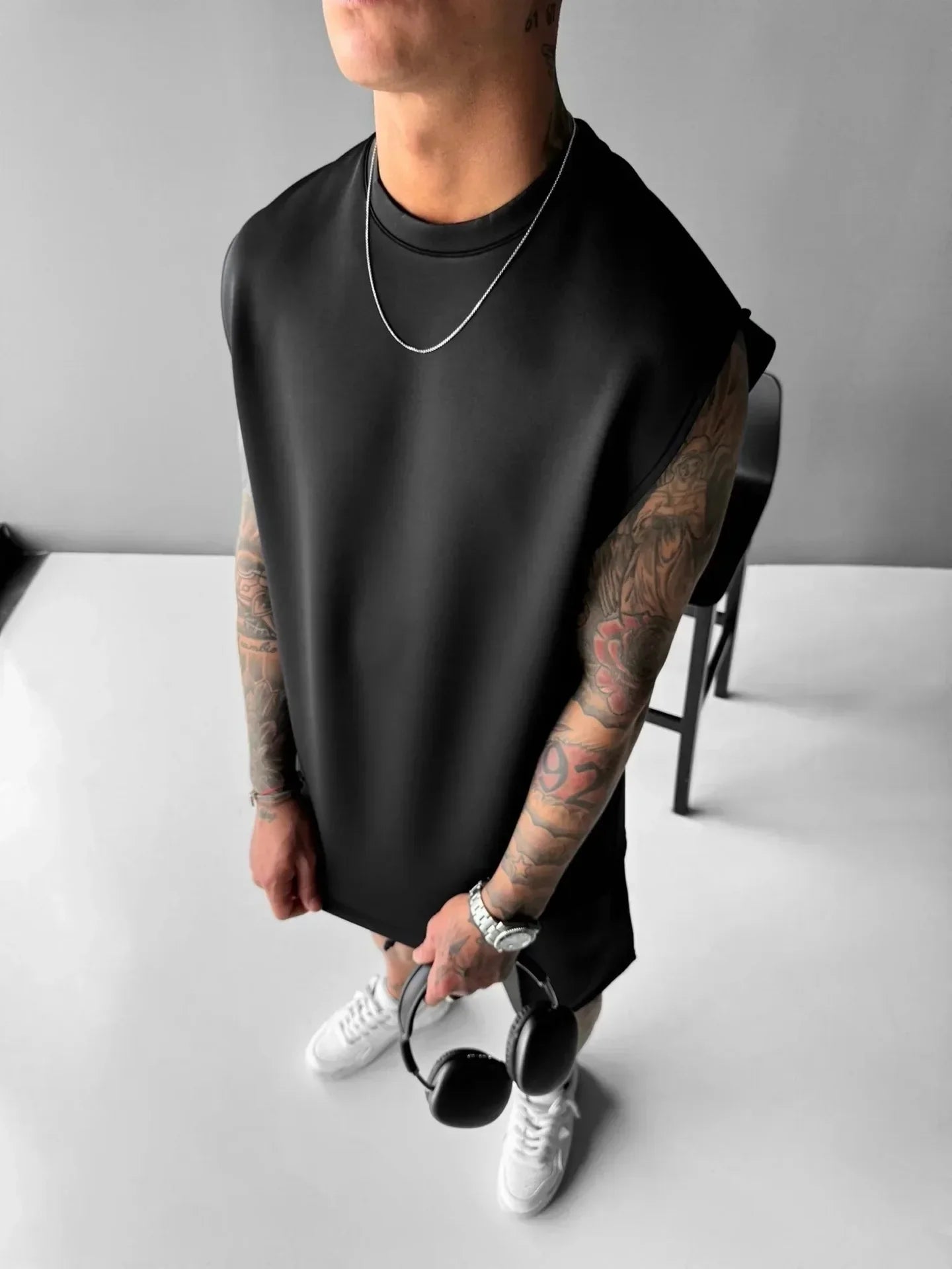 Two‑Piece Bamboo Lounge Set Men Set