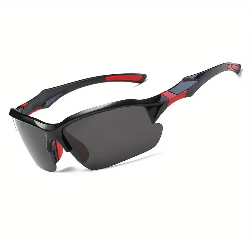 Wind-Defying Polarized Sports Sunglasses red Sunglasses