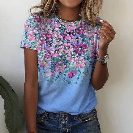 Lana | 3D Print Short Sleeve Tees ETLCCG2324137