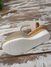 Courtney | Women's Closed Toe Wedge Sandals Shoes & Sandals