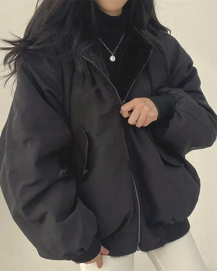 Two-way Hooded Jacket Jacket