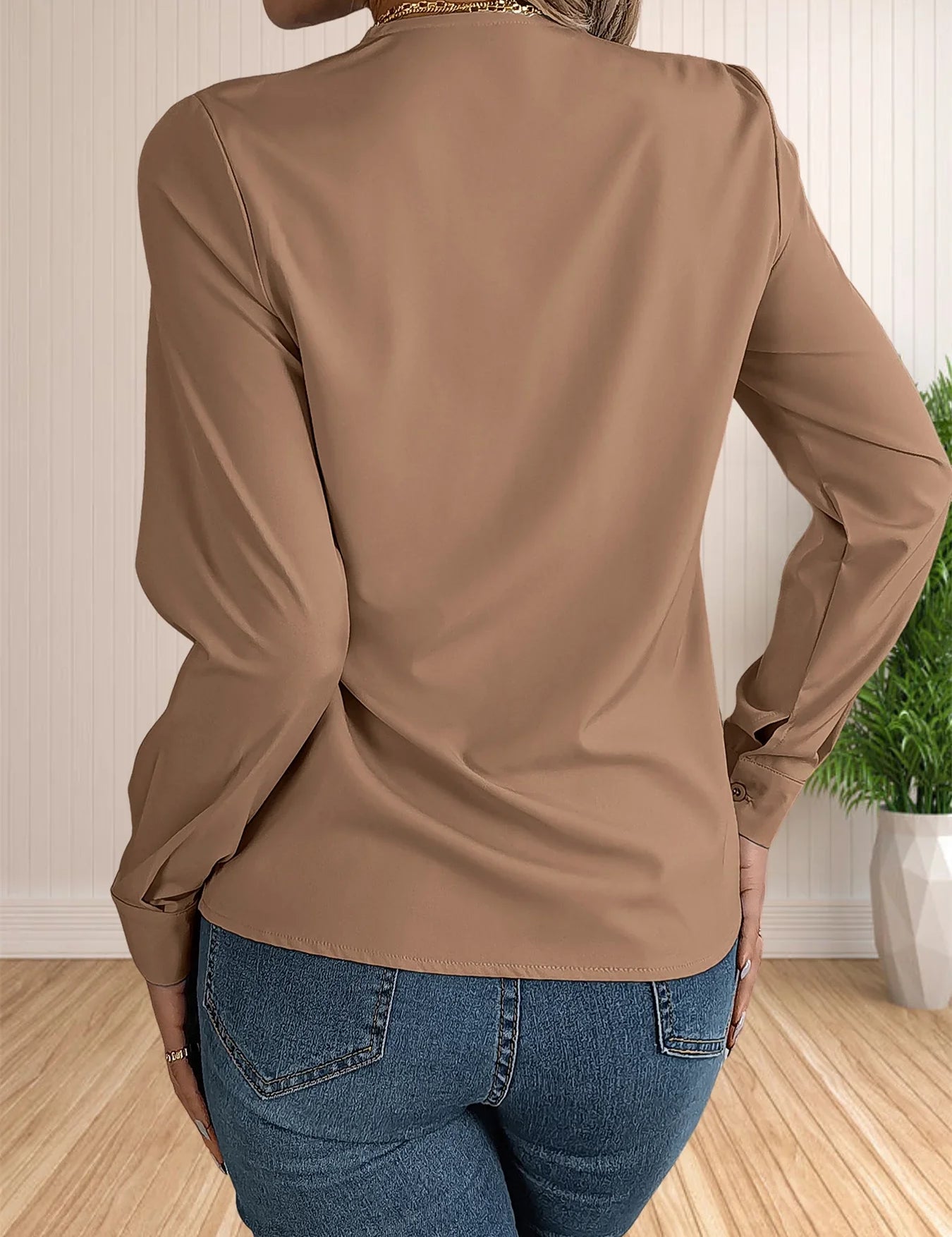 Pamela | Elegant Business Office Blouse