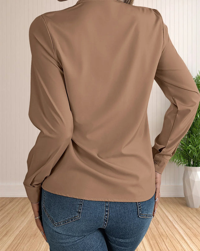 Pamela | Elegant Business Office Blouse