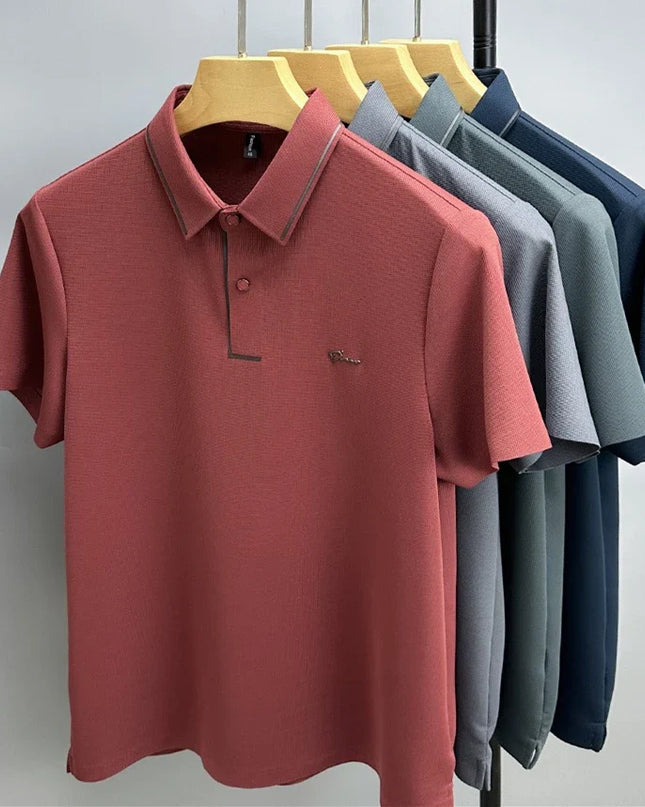 Men's Premium Cotton Polo Shirt Polos Shirts