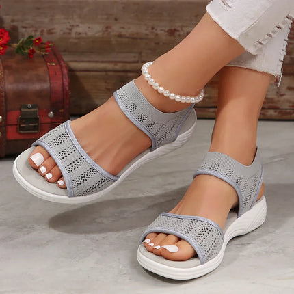 Olivia™ - Casual Comfort Sandals Gray