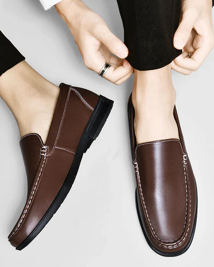 VERONA LEATHER LOAFERS